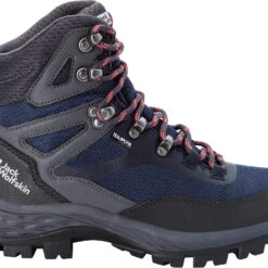 Jack Wolfskin Rebellion Guide Texapore Mid Shoes Women, Blå/grå