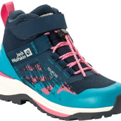 Jack Wolfskin Vili Hiker Texapore Mid Shoes Kids, Blå