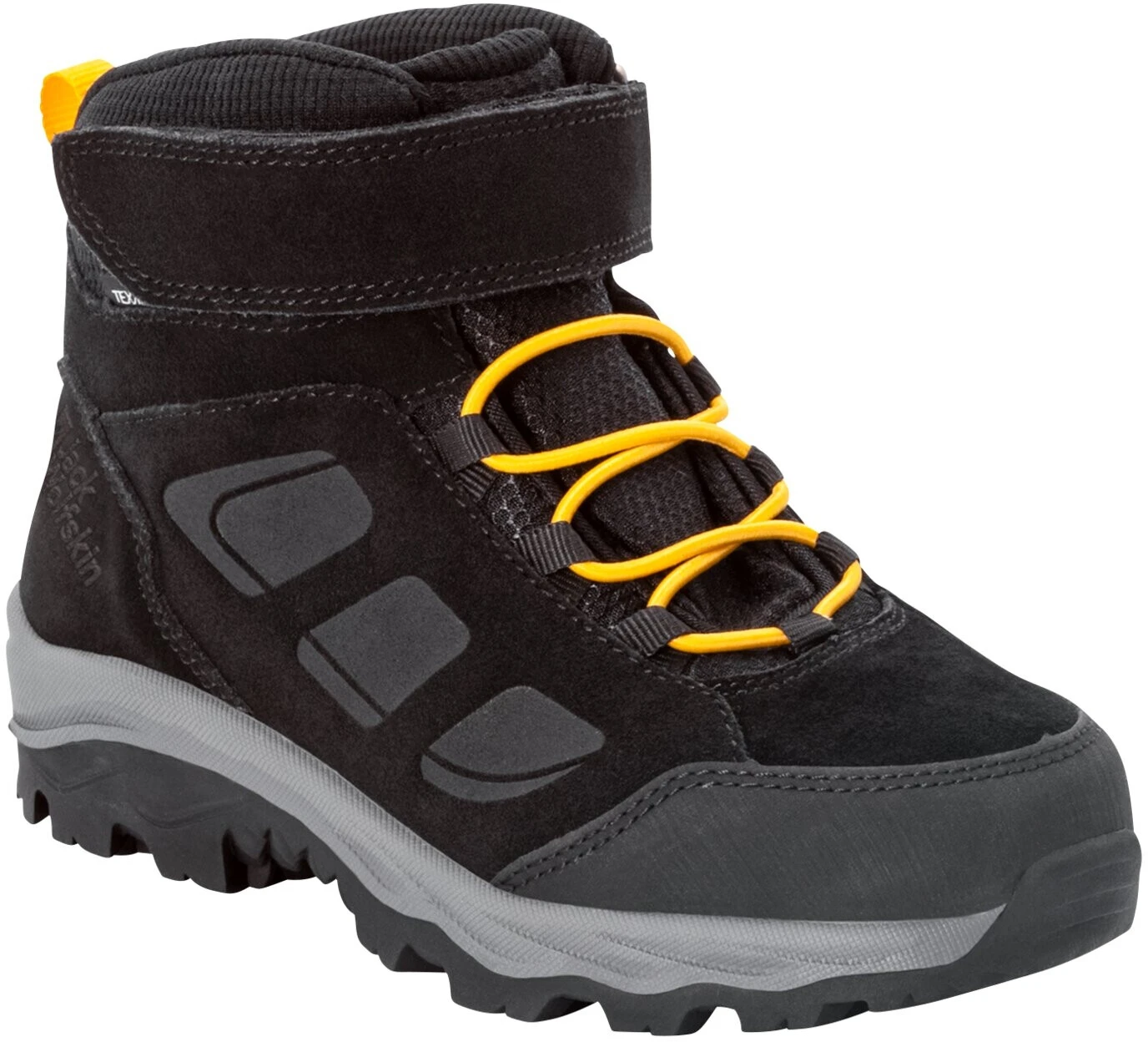 Jack Wolfskin Vojo LT Texapore Mid Shoes Kids, Sort 3 Jack Wolfskin Vojo LT Texapore Mid Shoes Kids, Sort