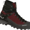 SALEWA Ortles Ascent GTX Mid Shoes Women, Rød/sort -Hanwag shop salewa ortles ascent gtx mid shoes women syrah black 1
