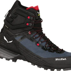 SALEWA Ortles Edge GTX Mid Shoes Women, Sort/blå