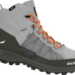 SALEWA Pedroc Pro PTX Mid Shoes Men, Grå/oliven